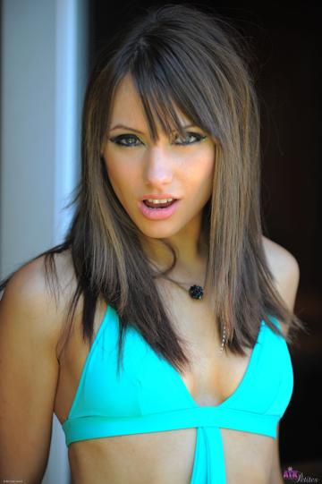 Risi Simms in ATK Premium set Outside Bikini Spreads